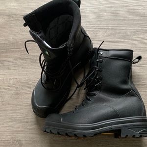 New Terra steel toe work boots sz8.5